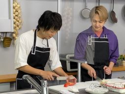 画像ギャラリー No.003のサムネイル画像 / 「あんスタ！！」CAFE CINNAMON ニキズキッチン第6回収録現場に潜入レポート。山口智広さん＆伊藤マサミさんがグラタンを作る！