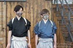 画像ギャラリー No.014のサムネイル画像 / 「あんスタ！！」配信番組「CAFE CINNAMON ニキズキッチン」第7回収録現場に潜入レポート。餅つき＆おもちピザに挑戦！