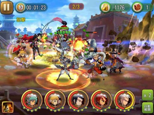 画像ギャラリー No.003のサムネイル画像 / 事前登録受付中の「激闘！三国英雄伝」がゲームシステムを公開
