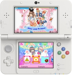 画像ギャラリー No.003のサムネイル画像 / 「創作アリスと王子さま！」が本日発売。記念に3DSのHOMEメニューを着せ替えられる3DSテーマが配信に