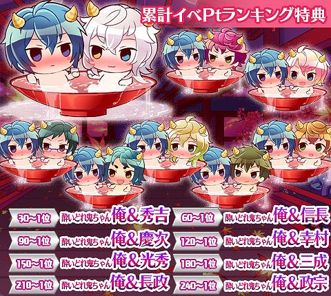 画像ギャラリー No.002のサムネイル画像 / 「ケモ彼！」，新イベント「朧月の恋歌〜鬼狂いの純愛乱舞〜」を配信開始