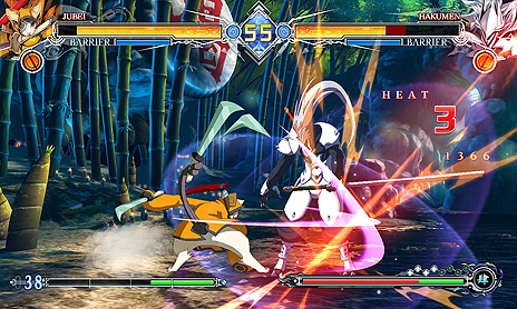 画像ギャラリー No.017のサムネイル画像 / アーケード版「BLAZBLUE CENTRALFICTION」のVer.2.0が本日より稼働。獣兵衛参戦に店舗間対戦対応，バトルバランスの変更も