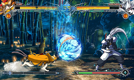画像ギャラリー No.018のサムネイル画像 / アーケード版「BLAZBLUE CENTRALFICTION」のVer.2.0が本日より稼働。獣兵衛参戦に店舗間対戦対応，バトルバランスの変更も