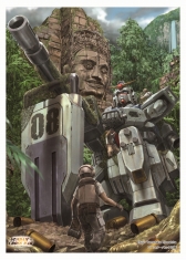 画像ギャラリー No.005のサムネイル画像 / 「ガンダムクロスウォー」，ガンプラを購入すると「ユニコーンガンダム（覚醒）」がもらえるキャンペーンが6月18日にスタート。6月14日からガンダムカフェでイラスト展示も