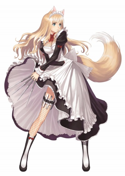 画像ギャラリー No.010のサムネイル画像 / 「ブレードアークス from シャイニングEX」ドジっ娘メイドの「ローナ」と戦巫女「ローゼリンデ」のストーリー情報が公開に