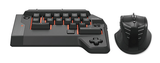 画像ギャラリー No.002のサムネイル画像 / HORIからPS4＆PS3両対応のFPS向け「キーパッドとマウスのセット」が正式発表。キーの増加とカスタマイズ強化で実用性が高まる