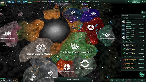画像ギャラリー No.025のサムネイル画像 / パラドゲーがついに宇宙進出。「Stellaris」がなぜ，ファンから大きな支持を受けたのかを探ってみた