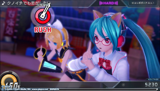 画像ギャラリー No.005のサムネイル画像 / 「初音ミク -Project DIVA- X」プレイレポートを掲載。新要素“ライブクエストモード”を体験！ ミク達とのストーリーやコミュニケーションも楽しめる