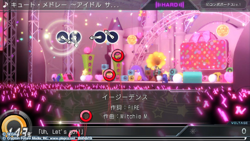 画像ギャラリー No.007のサムネイル画像 / 「初音ミク -Project DIVA- X」プレイレポートを掲載。新要素“ライブクエストモード”を体験！ ミク達とのストーリーやコミュニケーションも楽しめる