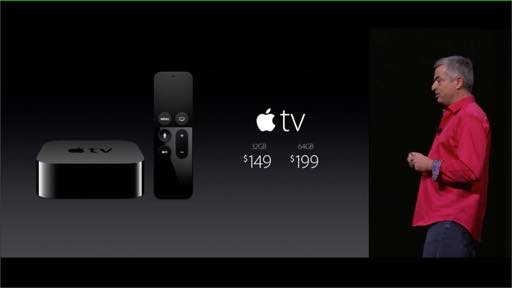 画像ギャラリー No.001のサムネイル画像 / Apple，App StoreやSiriに対応した新型Apple TVを10月後半に発売。価格は149ドルから
