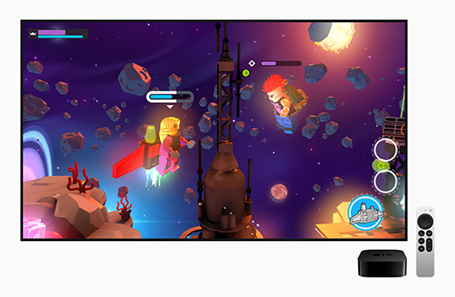 画像ギャラリー No.003のサムネイル画像 / Apple，新型「Apple TV 4K」を発表。搭載SoCの強化でApple Arcadeをテレビで楽しむのに適した端末に