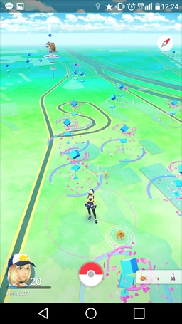 画像ギャラリー No.038のサムネイル画像 / 「Pokémon GO」ジムバトルはどう戦う？　ジムの攻め方，守り方を基本から解説。ポケモンの巣の“今”も調査してきた