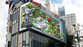 画像ギャラリー No.004のサムネイル画像 / 「ポケモンGO」の3D広告が本日よりクロス新宿ビジョンで展開開始へ。世界猫の日にちなみ，ニャースやエネコらが登場