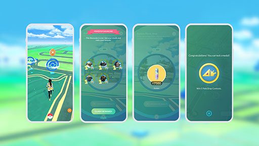 画像ギャラリー No.002のサムネイル画像 / 「ポケモンGO」，ほかのトレーナーとポケモンを見せ合える「ポケストップおひろめ」を実装。大きさを競って報酬をもらおう