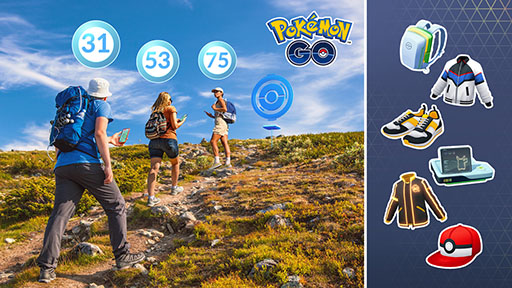 画像ギャラリー No.005のサムネイル画像 / 「ポケモンGO」，10月15日よりトレーナーレベルの上限を50から80に引き上げ。レベルアップに応じて各種リワードも受け取れる
