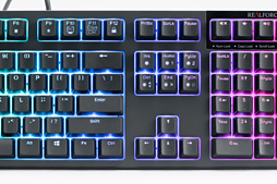 画像ギャラリー No.006のサムネイル画像 / 「REALFORCE RGB」レビュー。世界初，「キー入力がオンになる深さを変更できる機能」付きのゲーマー向け静電容量式キーボードは買いなのか