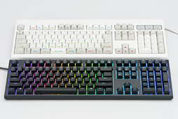 画像ギャラリー No.009のサムネイル画像 / 「REALFORCE RGB」レビュー。世界初，「キー入力がオンになる深さを変更できる機能」付きのゲーマー向け静電容量式キーボードは買いなのか