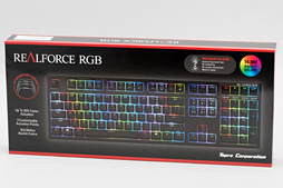 画像ギャラリー No.027のサムネイル画像 / 「REALFORCE RGB」レビュー。世界初，「キー入力がオンになる深さを変更できる機能」付きのゲーマー向け静電容量式キーボードは買いなのか
