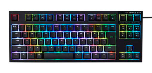 画像ギャラリー No.003のサムネイル画像 / 10キーレスタイプのゲーマー向けREALFORCE，ついに登場。「REALFORCE RGB TKL」が2018年12月に発売