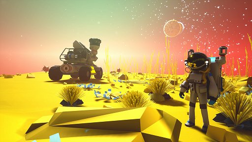 画像ギャラリー No.001のサムネイル画像 / 宇宙開拓シム「ASTRONEER」，アップデートでテクノロジーの研究開発が大幅に改良