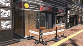 画像ギャラリー No.008のサムネイル画像 / 「龍が如く6 命の詩。」ゲーム内に登場する飲食店が,歌舞伎町の新宿東宝ビル1階でラッピング店舗を展開