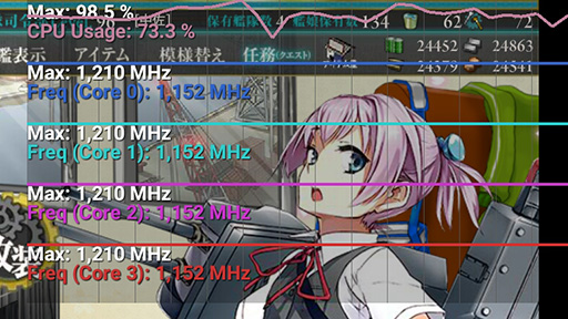 画像ギャラリー No.031のサムネイル画像 / 「艦これ」Android版を快適に動かせる端末はどれだ？ スマートフォン＆タブレット8機種で先行運用版の動作を検証してみた