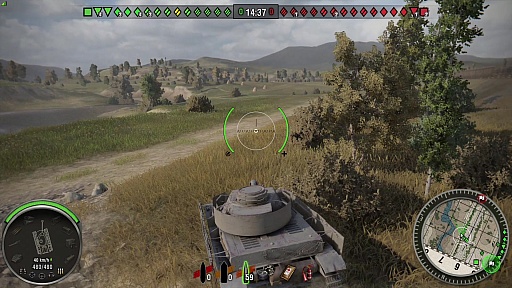 画像ギャラリー No.013のサムネイル画像 / PlayStation 4版「World of Tanks」のプレイインプレッション。PC版との相違点や特徴などのほか，ガルパンコラボのIV号戦車もさりげなく自慢