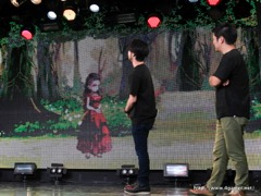画像ギャラリー No.012のサムネイル画像 / グリーのスマホ向け新作RPG「追憶の青」発表会に，中島美嘉さんがゾンビになって登場。開発陣によるトークも行われたイベントをレポート