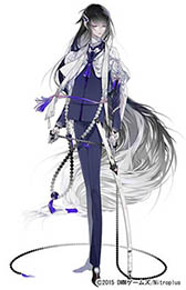 画像ギャラリー No.002のサムネイル画像 / 「刀剣乱舞-ONLINE- Pocket」，緑川 光さん演じる新たな刀剣男士「数珠丸恒次」を公開。事前登録者150万人突破でプレゼント