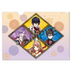 画像ギャラリー No.002のサムネイル画像 / 「一血卍傑-ONLINE-」デザインのクリアファイル＆缶バッジコレクションが登場