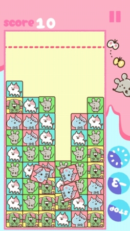 画像ギャラリー No.015のサムネイル画像 / パズルゲーム「きょーふ！ゾンビ猫けしけし」のiOS版が配信スタート