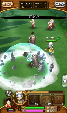 画像ギャラリー No.005のサムネイル画像 / 「ONE PIECE サウザンドストーム」は最大3人でオンライン協力プレイ可能なスマホRPG。本日開始の事前登録特典の目玉はロー（2年前）