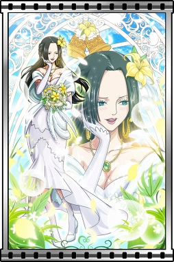 画像ギャラリー No.004のサムネイル画像 / 「ONE PIECE サウザンドストーム」，ウェディング衣装のハンコックとペローナが登場