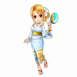 画像ギャラリー No.002のサムネイル画像 / 「ONE PIECE サウザンドストーム」，イベント“夏風にゆれる浴衣姿”が開始