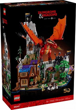 画像ギャラリー No.002のサムネイル画像 / レゴの新セット「ダンジョンズ＆ドラゴンズ：レッド・ドラゴンの伝説」が4月4日発売へ。オリジナルのD＆D用コラボアドベンチャーも登場