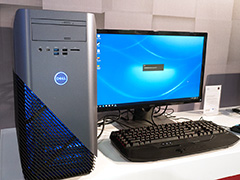 ［COMPUTEX］DellからRyzen搭載のゲーマー向けデスクトップPCや液晶パネル一体型PCが登場。国内発売の予定もあり