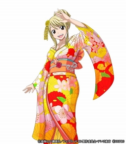 画像ギャラリー No.008のサムネイル画像 / 「FAIRY TAIL 極・魔法乱舞」，年末年始イベント開催。お正月ナツや振袖ルーシィが登場