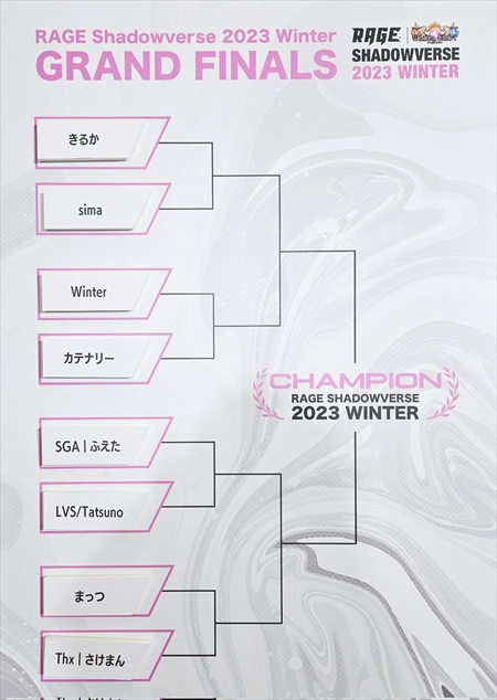画像ギャラリー No.022のサムネイル画像 / 「RAGE Shadowverse 2023 Winter」予選大会レポート。12月に実施されるGRAND FINALSに歩を進める8人の選手が決定！