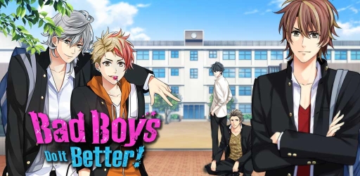 画像ギャラリー No.001のサムネイル画像 / 「恋愛上等！イケメン学園」の英語版「Bad Boys Do It Better!」が配信開始