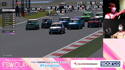 画像ギャラリー No.002のサムネイル画像 / 「FSW CUP」第2戦レースの結果発表。第3戦参加者の募集も