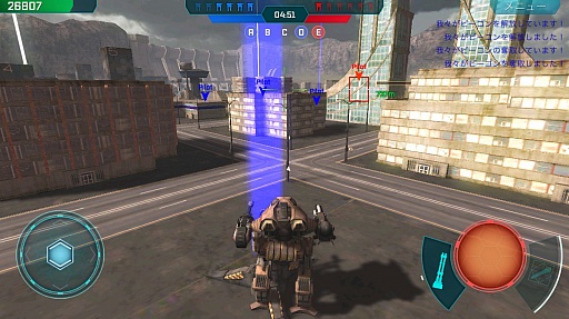 画像ギャラリー No.004のサムネイル画像 / 戦場のビーコンを奪い合う6対6のロボットアクションゲーム「Walking War Robots」を紹介する「（ほぼ）日刊スマホゲーム通信」第973回