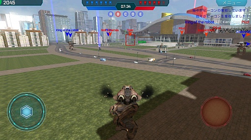 画像ギャラリー No.008のサムネイル画像 / 戦場のビーコンを奪い合う6対6のロボットアクションゲーム「Walking War Robots」を紹介する「（ほぼ）日刊スマホゲーム通信」第973回