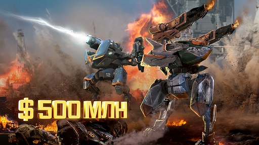 画像ギャラリー No.001のサムネイル画像 / 「War Robots」，全プラットフォームの累計収益が5億ドル（約540億円）を突破