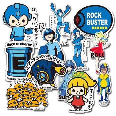 画像ギャラリー No.001のサムネイル画像 / ステッカーやクッションなど3月発売の「ロックマン」グッズが公開