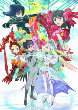 画像ギャラリー No.008のサムネイル画像 / TCGとTVアニメが融合した新プロジェクト「ラクエンロジック」が公開に。異世界の女神と合体する特殊能力者達の戦いを描く