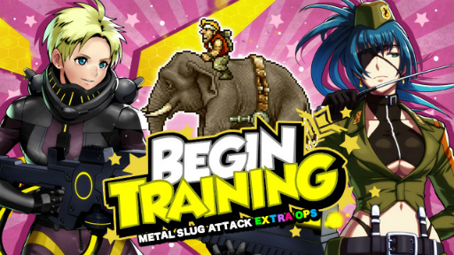 画像ギャラリー No.001のサムネイル画像 / 「METAL SLUG ATTACK」，イベント“BEGIN TRAINING”が開催