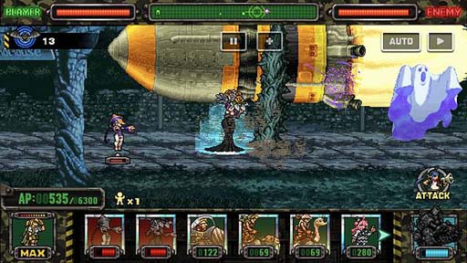 画像ギャラリー No.002のサムネイル画像 / 「METAL SLUG ATTACK」，イベント“Trick or Treat”が開催。SRユニット「アストロシップ」の獲得チャンス