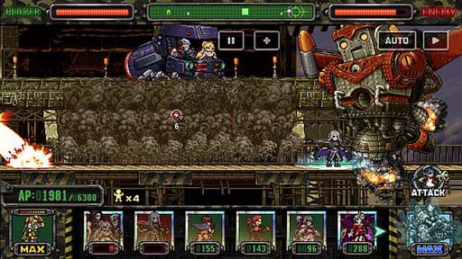画像ギャラリー No.002のサムネイル画像 / 「METAL SLUG ATTACK」，イベント“Genius or Fool”にPM軍の独立部隊「リバーストリニティ」が登場