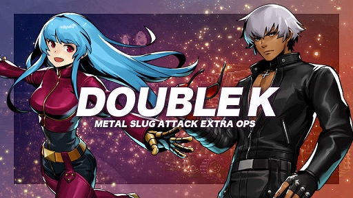 画像ギャラリー No.001のサムネイル画像 / 「METAL SLUG ATTACK」，KOFコラボイベント第2弾“DOUBLE K”を開催。クーラ・ダイアモンドとK´が登場