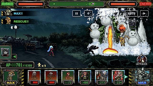 画像ギャラリー No.002のサムネイル画像 / 「METAL SLUG ATTACK」，KOFコラボイベント第2弾“DOUBLE K”を開催。クーラ・ダイアモンドとK´が登場